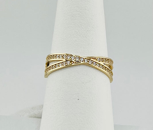 14k ring with stones