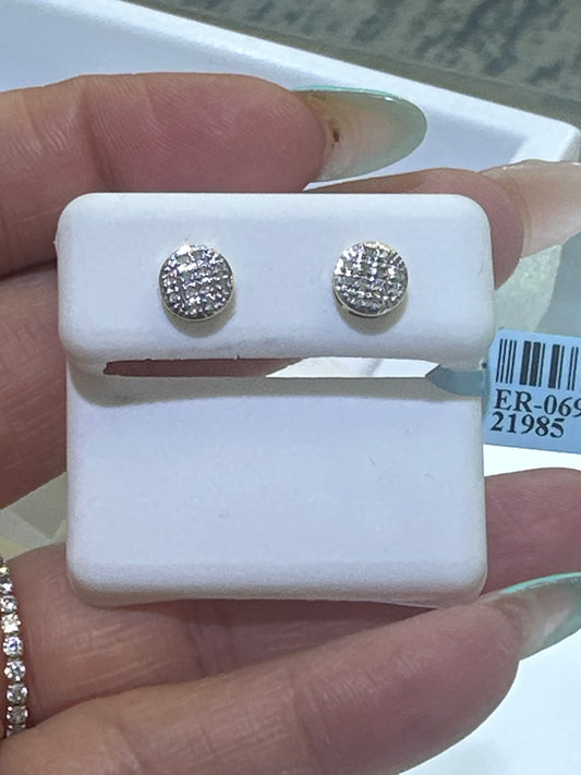 10k diamond earing