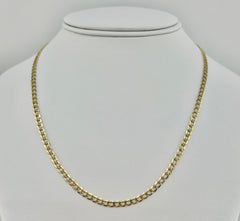 14k cuban necklace 18”