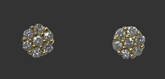 14k diamond stud earing .35ct