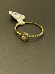 10k ring with pink stone