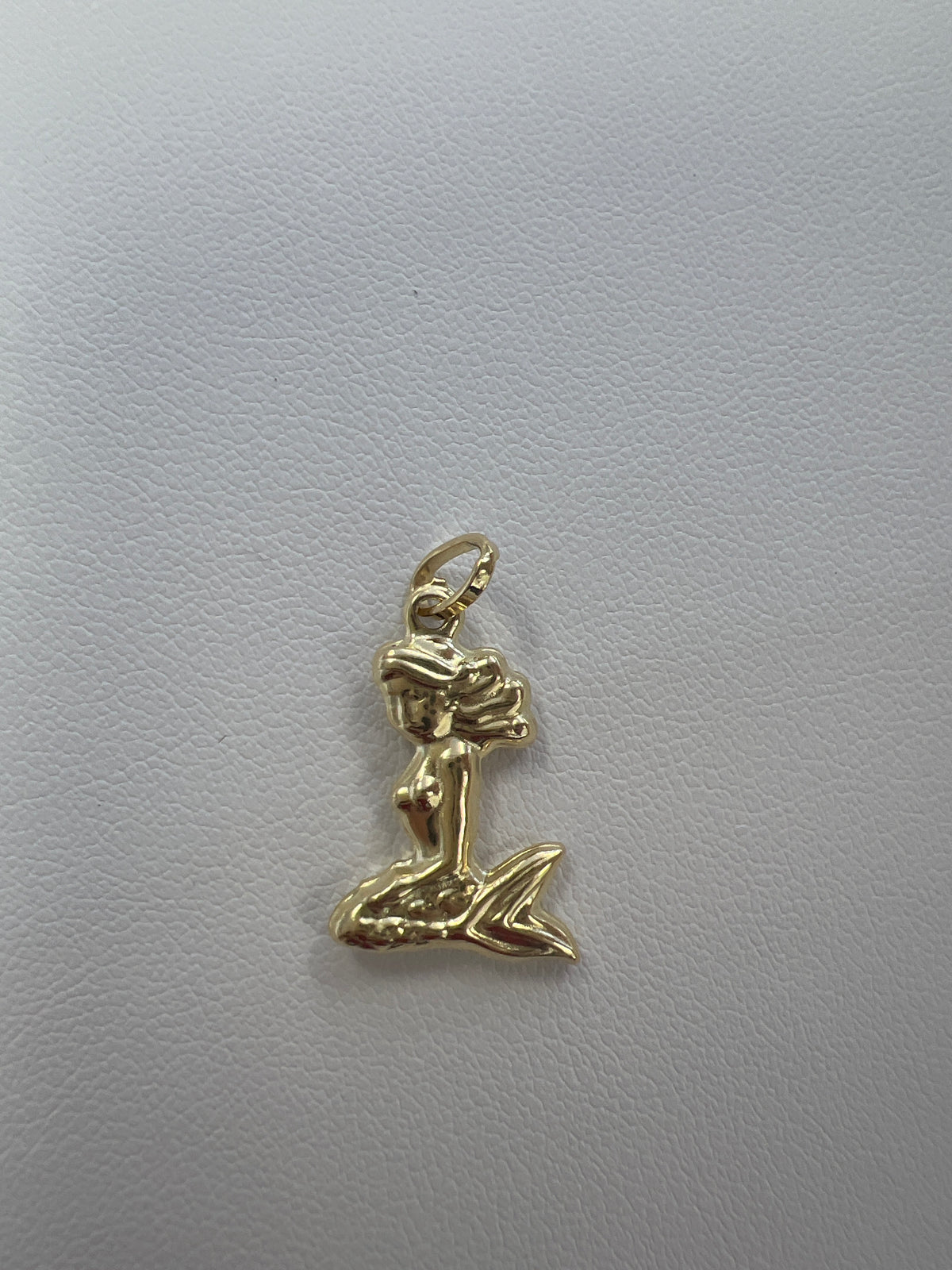 14k pendant mermaid