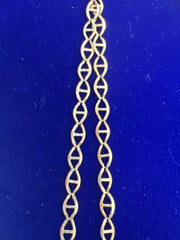 14k gucci style necklace 24” 3.8mm 6.45g