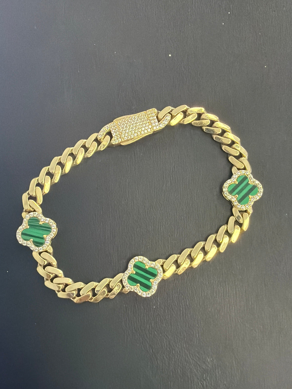 14k green clover monaco