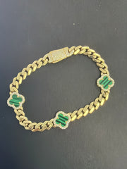 14k green clover monaco