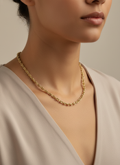 14k Necklace gucci style 16”