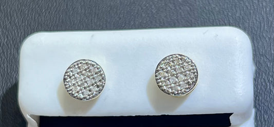 Diamond round  Earring 10k 0.09ct