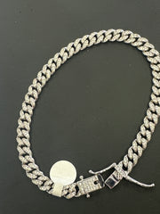 Silver 925 Bracelet silver monaco men 2 tones