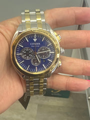 Citizen watch ECO drive chrono blue