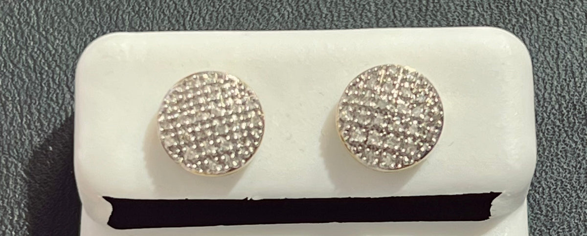 Round Diamond Earring 10k 0.17ct