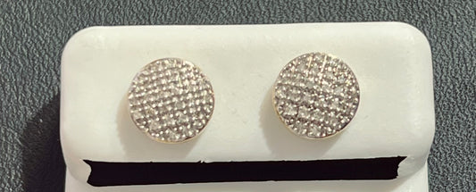 Round Diamond Earring 10k 0.17ct