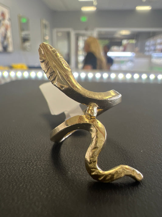 14k snake ring