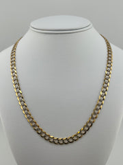 14k cuban style necklace 20”