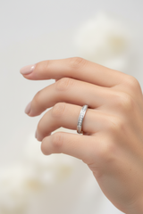 14k gold 0.25ct diamond ring band