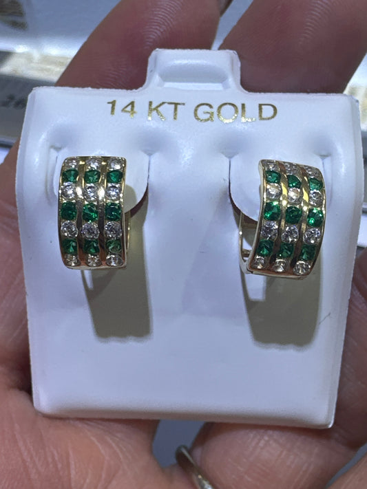 14k all hoop