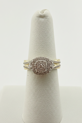 14k Square Diamond Engagement ring lab diamond .50CT