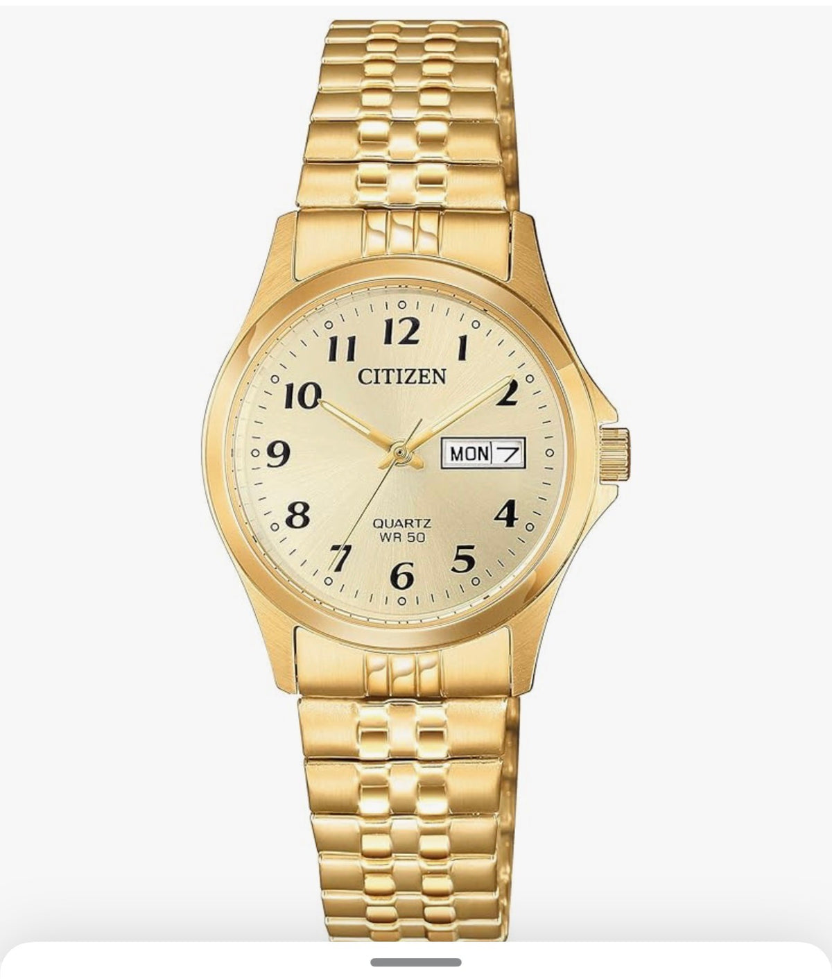 Citizen watch Quartz Womens Watch, Stainless Steel, Classic expandable band BF5002-99p