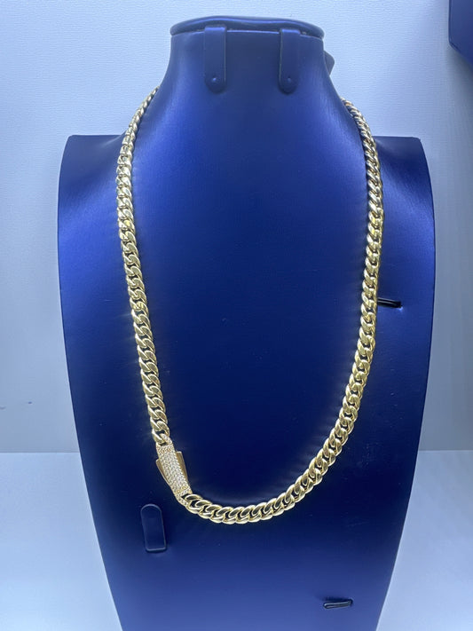 14k monaco necklace 7.4mm 20”long