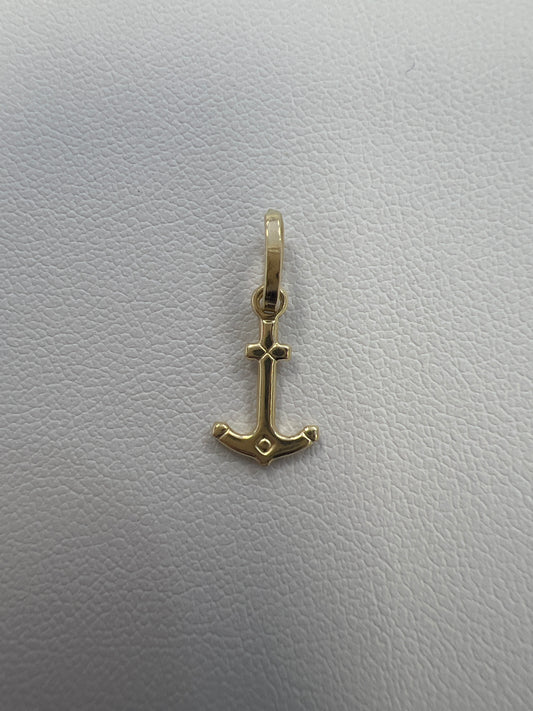 14k pendant anchor
