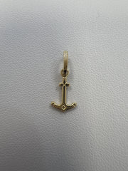 14k pendant anchor