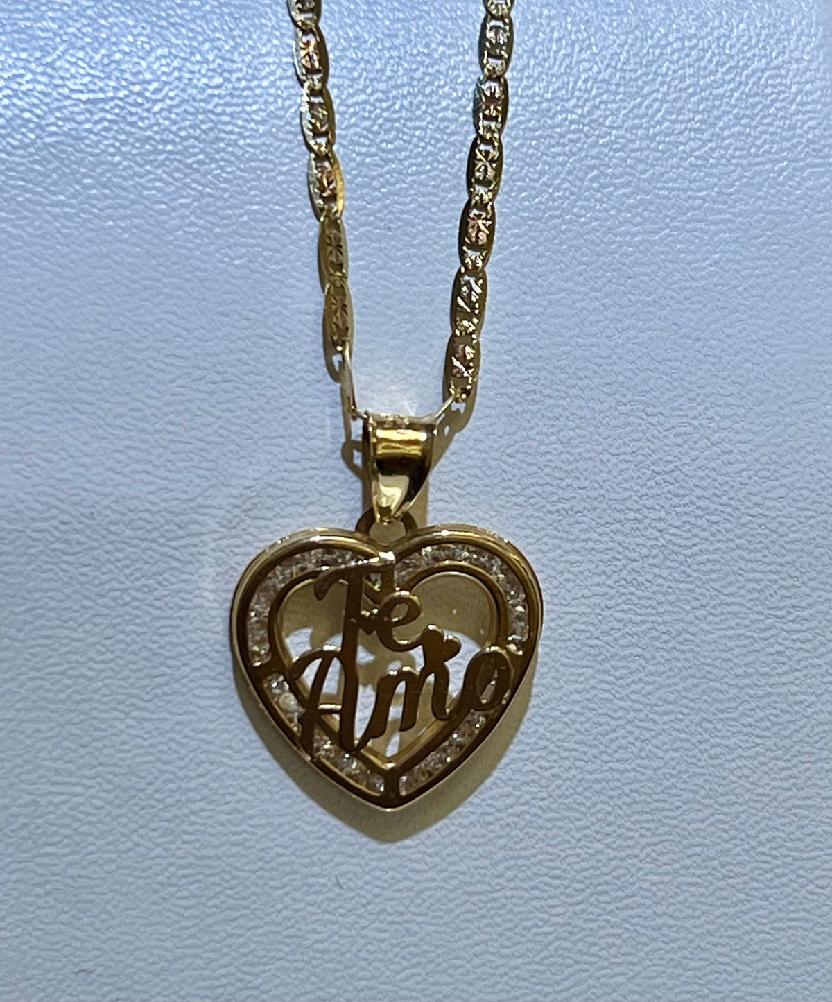 14k “Te Amo” Necklace