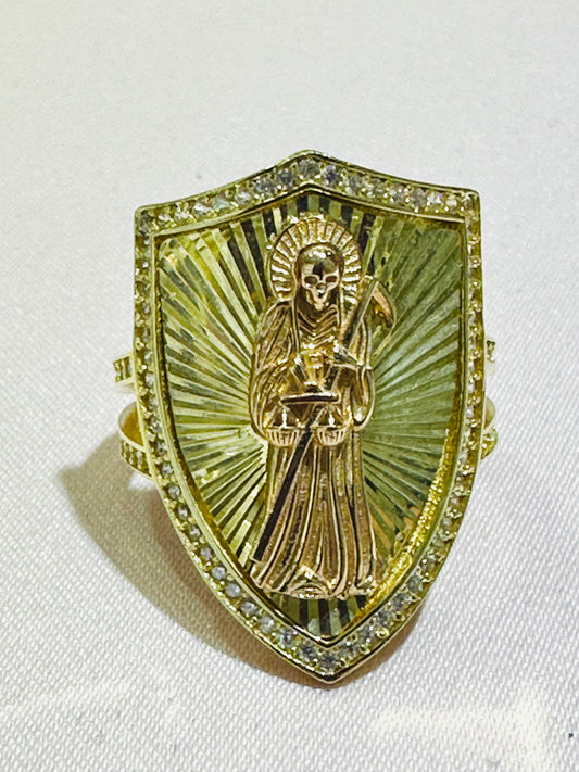 14k ring Santa Muerte