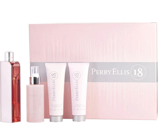 Pink Perry Ellis 18 4pc set