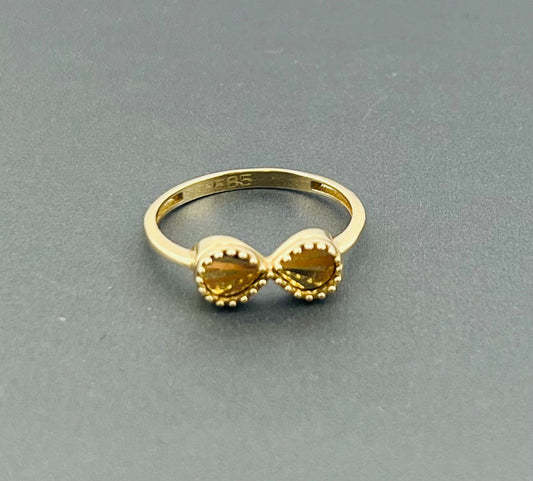 14k infinity ring