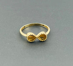 14k infinity ring