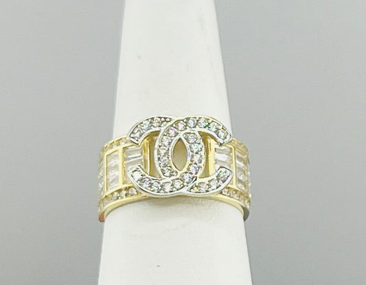 14k ring ladies stones design