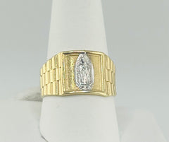 14k ring men virgin stones