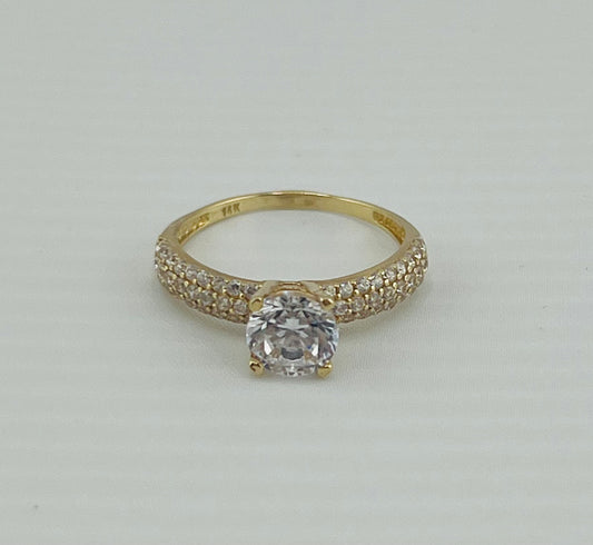 14k ring ladies engagement