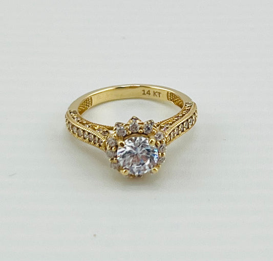 14k ring engagement