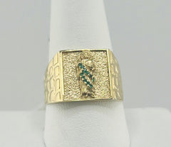 14k san jude ring