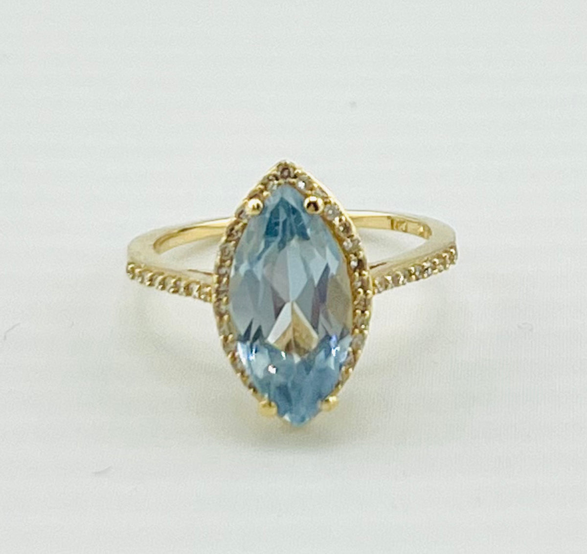 14k ring engagement