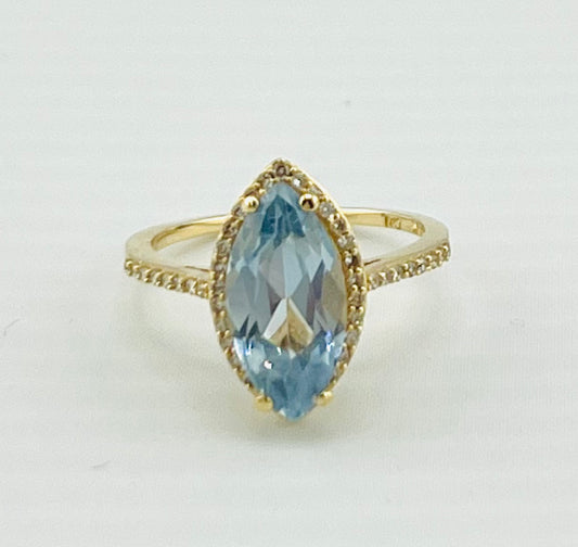 14k ring engagement