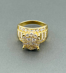 14k ring ladies engagement cz