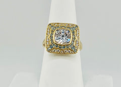 14k ring 3color