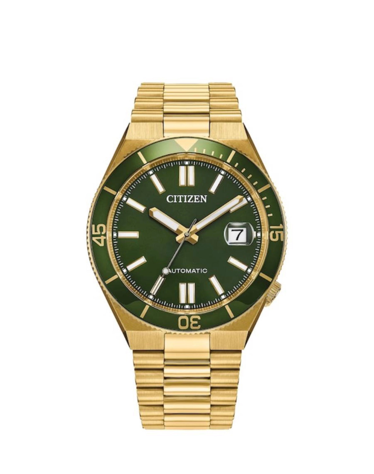 Tsuyosa Shore Automatic Green Dial Men's Watch
Item No. NJ0232-53X