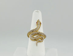 14k ring snake