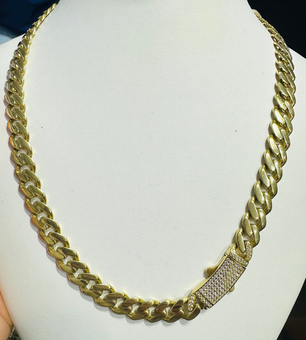 14k monaco necklace 9mm