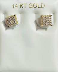 14k earing cz