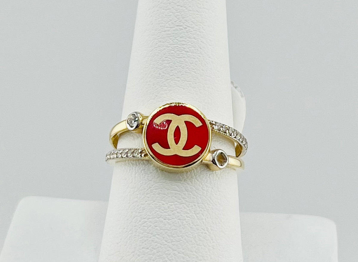14k ring red