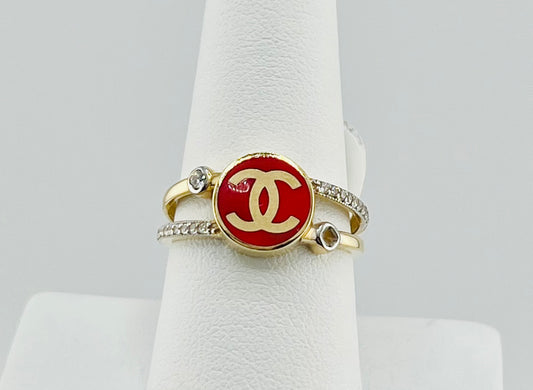 14k ring red