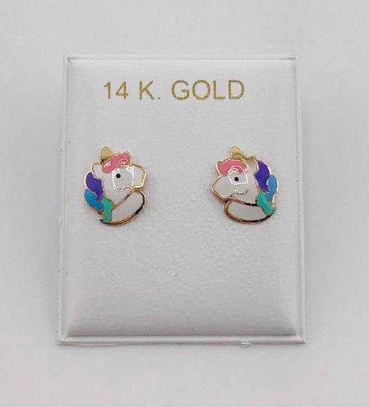 Baby earing unicorn
