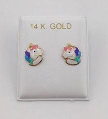 Baby earing unicorn