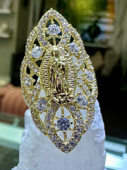 14k ring virgen guadalupe