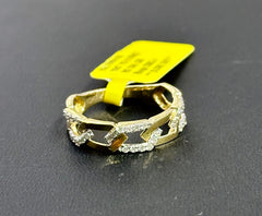 10k ring w diamonds 0.25ct