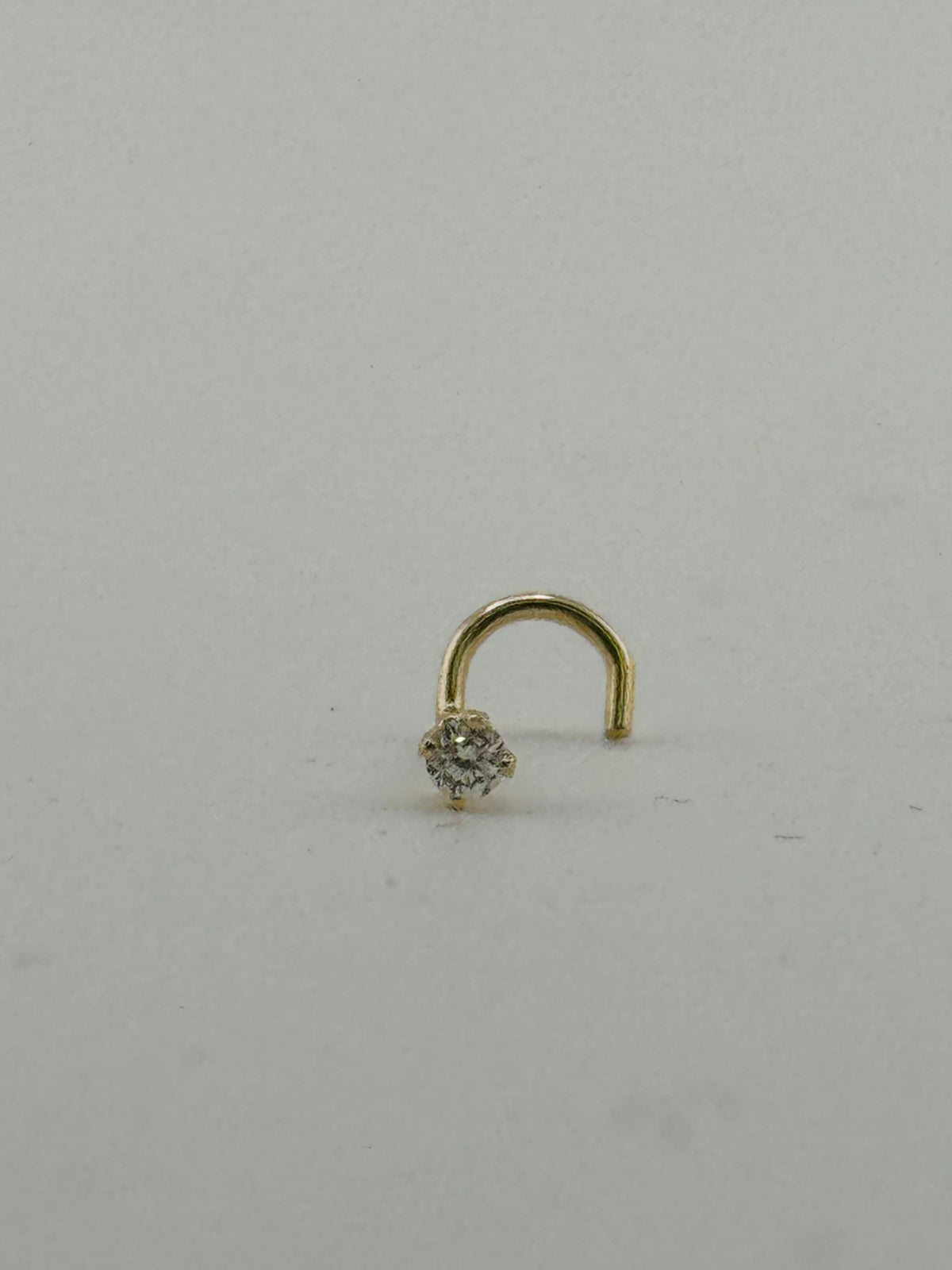 14k Diamond Nose earring