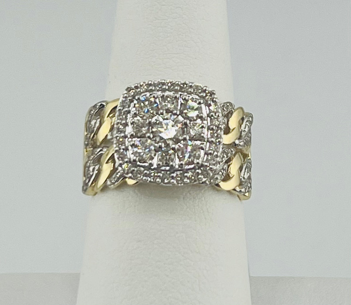 14k 1.00ct diamond ladies ring engagement